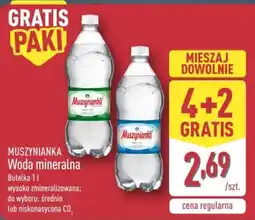 ALDI Woda mineralna Muszynianka oferta