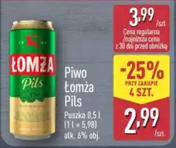 ALDI Piwo Łomża Pils oferta