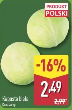 ALDI Kapusta biała oferta