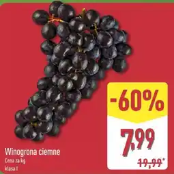 ALDI Winogrona ciemne oferta