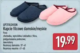 ALDI Kapcie filcowe damskie/męskie UP2FASHION oferta