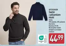 ALDI UP2FASHION Sweter z półzamkiem męskie oferta