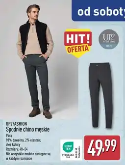ALDI UP2FASHION Spodnie chino męskie oferta