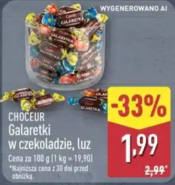 ALDI Choceur Galaretki w czekoladzie, luz oferta