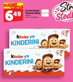 Topaz Ciastka Kinder Kinderini oferta