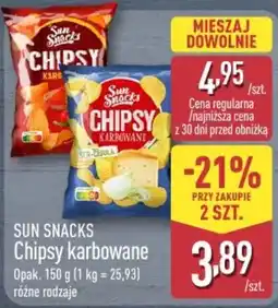 ALDI Sun Snacks Chipsy karbowane oferta