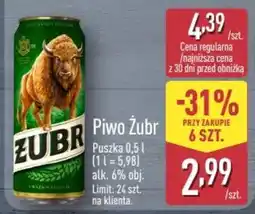 ALDI Piwo Żubr oferta