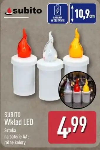 ALDI SUBITO Wkład LED oferta