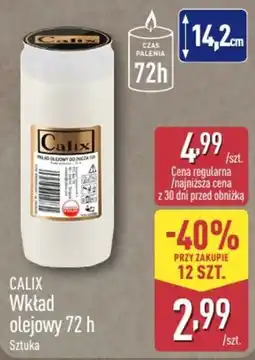 ALDI Wkład olejowy 72 h oferta