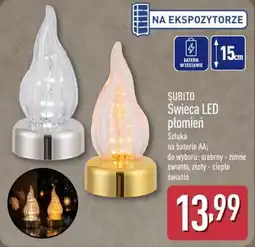 ALDI Świeca LED płomień oferta