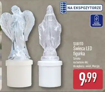 ALDI Świeca LED figurka oferta
