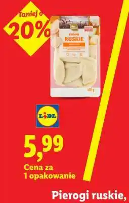 Lidl Pierogi ruskie oferta