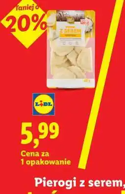 Lidl Pierogi z serem oferta