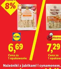 Lidl Naleśniki z jabłkami i cynamonem oferta