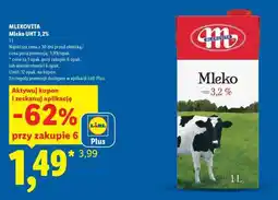 Lidl Mlekovita Mleko UHT 3,2% oferta