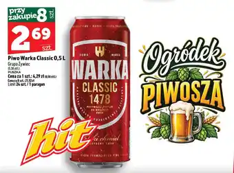 Piwo Warka Classic