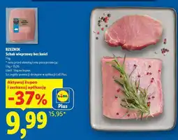 Lidl RZEŹNIK Schab wieprzowy bez kości oferta