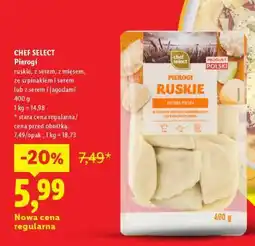 Lidl CHEF SELECT Pierogi oferta