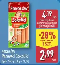 ALDI Parówki Sokoliki oferta