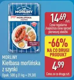 ALDI Kietbasa morlińska z szynki oferta