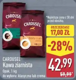 ALDI CAROUSEL Kawa ziarnista oferta