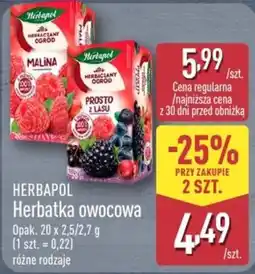 ALDI Herbatka owocowa Herbapol oferta