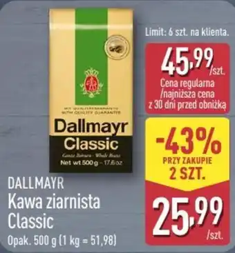 Dallmayr Kawa ziarnista Classic