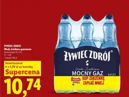 Lidl ŻYWIEC ZDRÓJ Woda źródlana gazowana oferta
