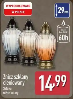 ALDI Znicz szklany cieniowany oferta