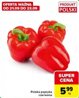 Carrefour Express Polska papryka czerwona oferta