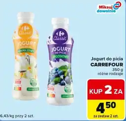 Carrefour Express Jogurt do picia CARREFOUR oferta