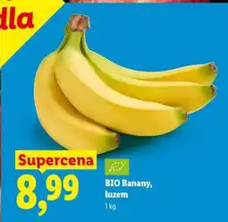 Lidl BIO Banany, luzem oferta