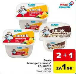 Carrefour Express Serek homogenizowany ROLMLECZ oferta