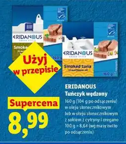 Lidl ERIDANOUS Tuńczyk wędzony oferta
