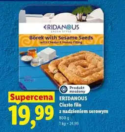 Lidl ERIDANOUS Ciasto filo z nadzieniem serowym oferta