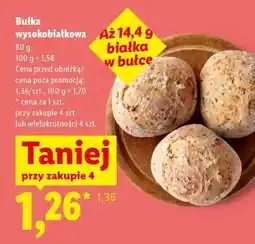 Lidl Bułka wysokobiałkowa oferta