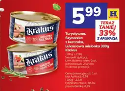 Hitpol Turystyczna, Szyneczka z kurczaka, Luksusowa mielonka Krakus oferta
