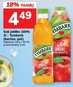 Hitpol Sok jabłko 100% Tymbark oferta