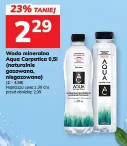 Hitpol Woda mineralna Aqua Carpatica oferta