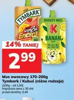Hitpol Mus owocowy Tymbark / Kubuś oferta