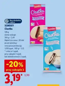 Lidl SONDEY Ciastka oferta