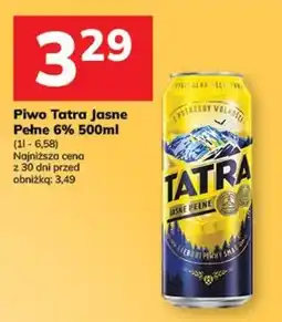 Hitpol Piwo Tatra Jasne Pełne oferta