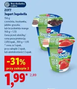 Lidl ZOTT Jogurt Jogobella oferta