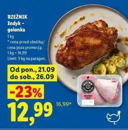 Lidl Rzeźnik Indyk – golonka oferta