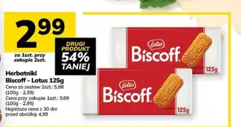 Herbatniki Biscoff - Lotus