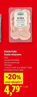 Lidl PIKOK PURE Szynka wieprzowa oferta