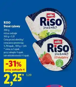 Lidl Riso Deser ryżowy oferta