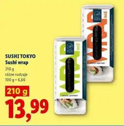 Lidl Sushi Tokyo Sushi wrap oferta