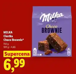 Lidl MILKA Ciastka Choco Brownie oferta