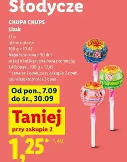 Lidl CHUPA CHUPS Lizak oferta